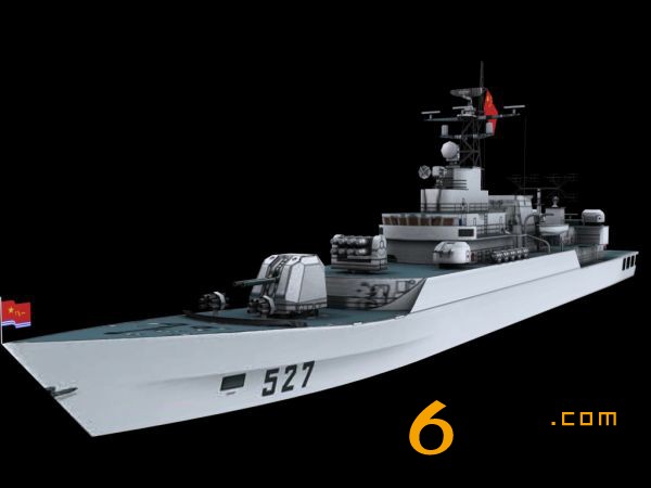 洛阳3d护卫舰模型